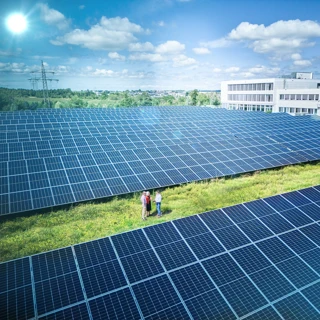 Foto der C.HAFNER Photovoltaik-Anlage