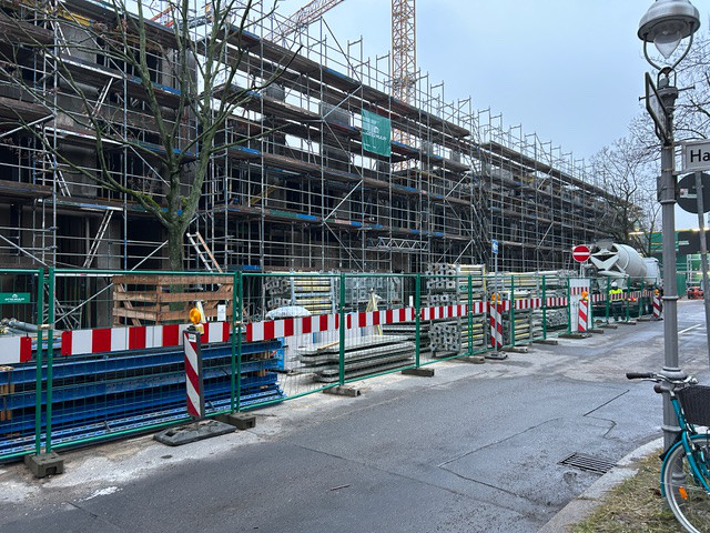 Baumaßnahme Berlin-Charlottenburg 2