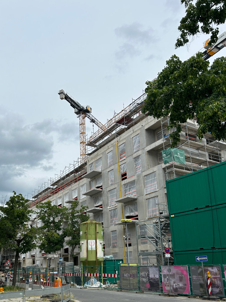 Baumaßnahme Berlin-Charlottenburg Rohbau Bild 3