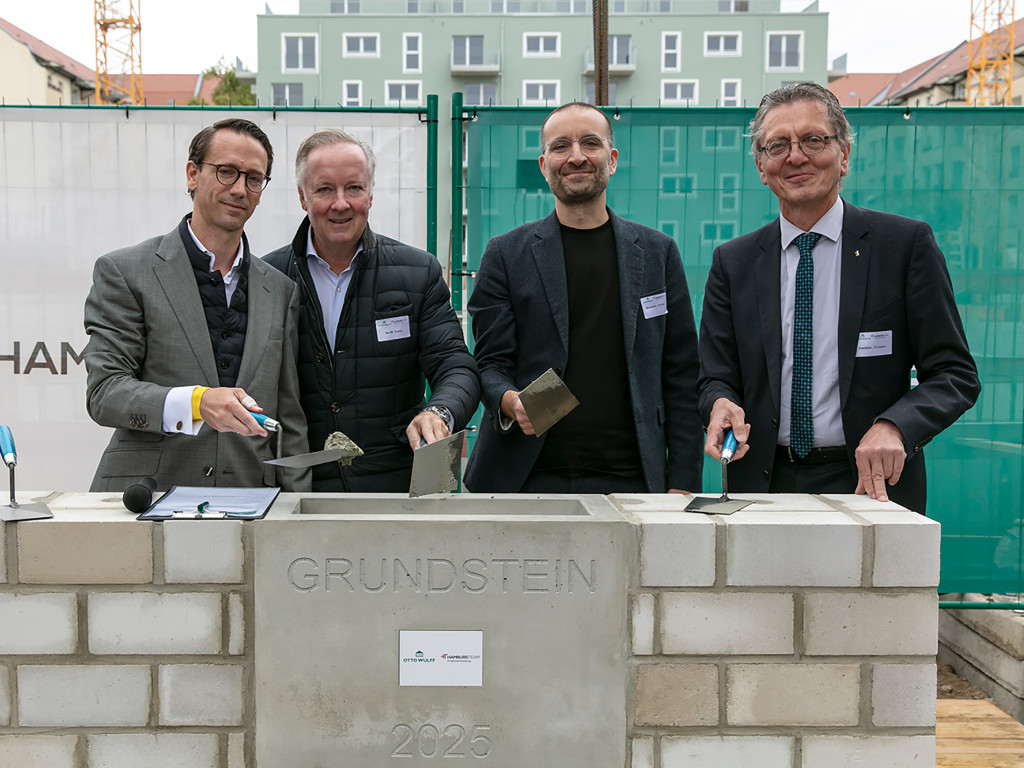 Grundsteinlegung Berlin-Charlottenburg