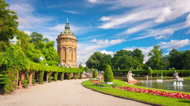 Der Wasserturm – das Wahrzeichen von Mannheim