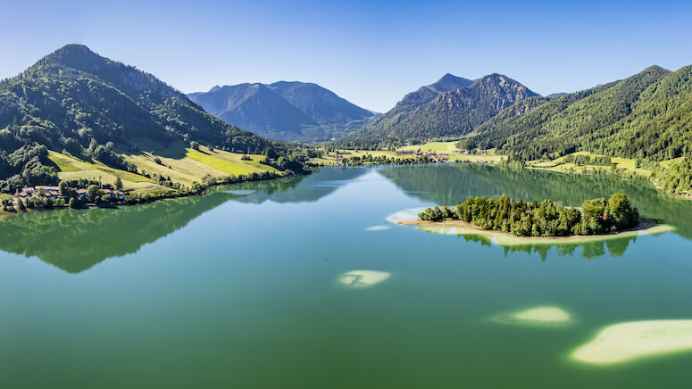 Blick über den Schliersee